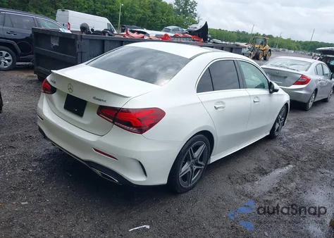 2019 Mercedes-Benz A 220 4Matic from USA, damaged, VIN WDD3G4FB1KW028940